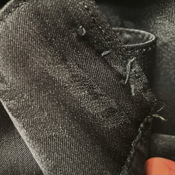 RAFFINÉ Vintage Silhouette Midi-Length Skirt, Silk Blend, Handsewn/Tailored SM - Picture 12 of 16